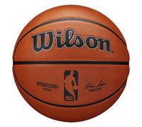 Wilson Basketball, NBA Authentic Series Model, Outdoor, Tackskin Rubber, Size: 7, Brown