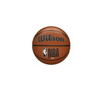 Wilson Basketball, NBA DRV Plus Model, Outdoor, Rubber, Size: 7, Brown