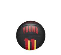 Wilson Basketball, NBA Player Icon Mini, Trae Young, Atlanta Hawks, Outdoor and Indoor