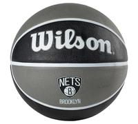 Wilson Basketball, NBA Team Tribute Model, BROOKLYN NETS, Outdoor, Rubber, Size: 7