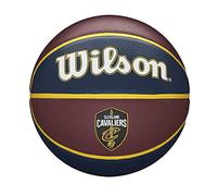 Wilson Basketball, NBA Team Tribute Model, CLEVELAND CAVALIERS, Outdoor, Rubber, Size: 7