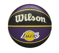 Wilson NBA Los Angeles Lakers Team Tribute Basketball Ball Purple/Black - Size 7