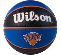 Wilson NBA New York Knicks Team Tribute Basketball Ball Blue/Black - Size 7