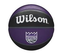 Wilson Basketball, NBA Team Tribute Model, SACREMENTO KINGS, Outdoor, Rubber, Size: 7