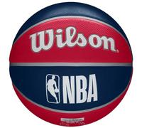 Wilson Basketball, NBA Team Tribute Model, WASHIGNTON WIZARDS, Outdoor, Rubber, Size: 7