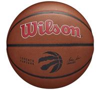Wilson Basketball, Team Alliance Model, TORONTO RAPTORS, Indoor/Outdoor, Mixed Leather, Size: 7