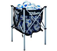Wilson Unisex Beach Stand Up Vb Cart Volleyball, Black, Uni UK