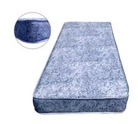 Wilson Beds - 4" (10Cm) Deep European Single 90X200Cm Blue Water Resistant Firm All Reflex Foam Thin Kids Mattress