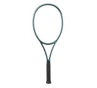 Wilson Blade 98 (16x19) V9 Strung Performance Tennis Racket - Grip Size 1-4 1/8", Strung with Sensation 16 Natural at Mid Range Tension