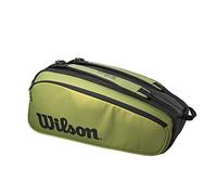 Wilson Blade V8 Super Tour Tennis Racket Bag - 9 Pack, Green