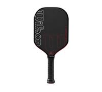 Wilson Blaze Edgeless 13 Pickleball Padel Racket, Sleek Design and Optimised Feedback, Enhanced Handle Durability With Uniform Feel and Expanded Sweet Spot, Colour: Black/Red, Size: 2