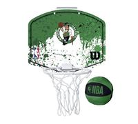 WILSON boston celtics NBA mini team hoop set [green/white]