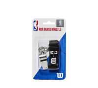 Wilson Brass NBA Whistle with Lanyard, Metal, Official NBA-Product