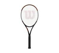 Wilson Burn Racket 100 ULS V4.0, Ambitious recreational player, Black/Grey/Orange, WR045010U0