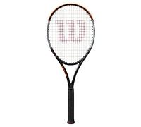 Wilson Burn racket 100 ULS V4.0, Ambitious recreational player, Black/Grey/Orange, WR045010U2