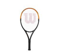 Wilson Burn Spin Jr 24 Tennis Racket, For Effortless Power and Precision Spin, Exceptional Agility, Enhanced Sweet Spot, Colour: Black/Orange, Size: 24