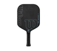 Wilson Cadence Edgeless 16 Pickleball Paddle Black/Lt Blue 4 1/4