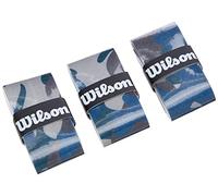 Wilson Camo Overgrip Set, 3 Refills, Camouflage Design, Blue, WRZ470840
