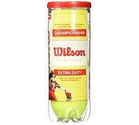 Wilson Championship Extra Duty 9 Tennis Ball (3x3), Yellow