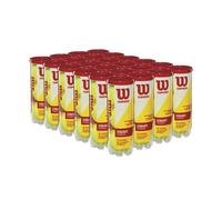 Wilson Championship Extra Duty Tennis Ball Case - 72 Balls, yellow