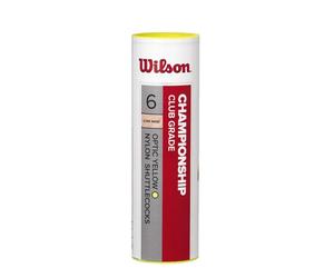 Wilson Championship Shuttle Tube of 6 Yellow