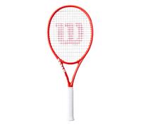 Wilson Clash 100 V3 Reverse Adult Performance Tennis Racket - Grip Size 3-4 3/8", Strung with Sensation 16 Natural at Mid Range Tension