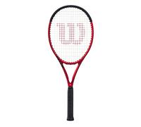 Wilson Clash 100UL v2.0 Tennis Racket, Carbon Fibre, Head-Light (grip-heavy) balance, 281 g, 68.6 cm length, Red / Black