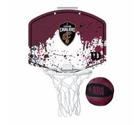 WILSON cleveland cavaliers NBA mini team hoop set [burgundy/white]