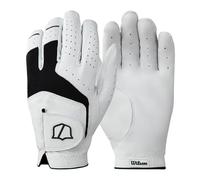 Wilson Conform Men's Glove, Provides Superior Grip and Enhanced Movement, Built to Last, Colour: White/Black, Size: L (Right Hand)