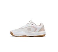 Wilson Courtglide Women's Tennis Shoe, White/Cameo Rose / Gum1a, 5 UK
