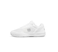 Wilson Courtglide Women's Tennis Shoe, White/White/Silver, 8.5 UK