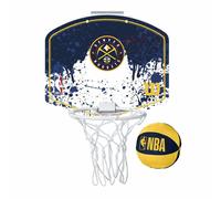 WILSON denver nuggets NBA mini team hoop set [blue/white]