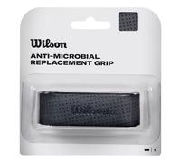 Wilson Tennis Grip Tape, Dual Performance Grip, Rubber, Black, 1-Pack