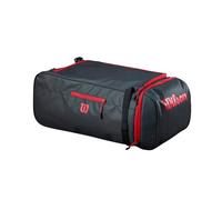 Wilson Duffle Bag, Features a Thermo-Guard Pocket, Adjustable Straps and Ample Cargo Space, Water Resistant, Colour: Red