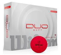 WILSON DUO SOFT GOLF BALLS / RED DOZEN PACK / MULTIBUY / 2026 MODEL