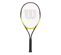 Wilson Energy XL Tennis Racket, With AirLite Alloy Construction & Stop Shock Sleeves, For Lightweight Strength & Power, Colour: Black/Yellow, Grip Size: 3