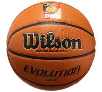 Wilson Evolution Size 5 DBB Basketball Brown 6