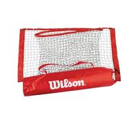 Wilson EZ Replacement 20' Tennis Net, Quick and Easy Setup, Portable Build, Ideal For Beginners, Colour: Red