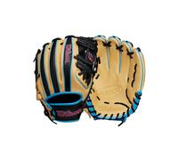 Wilson Fall 2024 A1000 1786 11.5 Infield Baseball Glove - Blonde/Black/Cool Blue Right Hand Throw