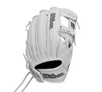 Wilson Fall 2024 A1000 H12 12" Infield Fastpitch Softball Glove - White/Grey, Right Throw