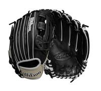 WILSON Fall 2024 A1000 Outfield Baseball Gloves Glove, Black/Grey/Red, 12.5 Inches
