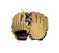 Wilson Fall 2024 A1000 PF11 11 Infield Baseball Glove - Blonde/Navy/Red Right Hand Throw