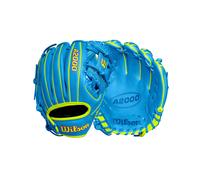 Wilson Fall 2024 A2000 1786 11.5 Infield Baseball Glove - Right Hand Throw Sky Blue/Optic Yellow