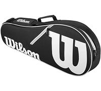 WILSON FBA_wrz601403 Advantage II Tennis Bag-Black/White, 2 Racquet