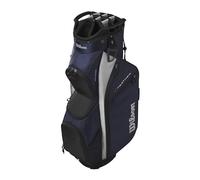 WILSON 2025 FEATHER GOLF CART BAG - NAVY / SILVER