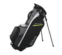 Wilson FEATHER STAND BAG BLACK/Grey/White