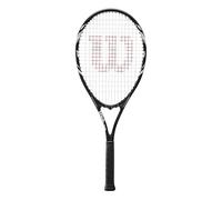 Wilson Federer 110 Tennis Racket, Black & White