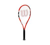 Wilson Federer W/O Cvr 3 Tennis Racket - Red/White/Black, Size 3