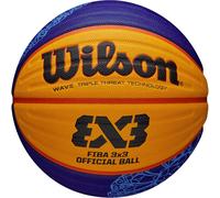 Wilson FIBA Basketball 3X3 Official Game Size 6 Orange Outdoor Street Pro Fan