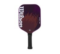 Wilson Fierce Team 13mm Pickleball Paddle - Grip Size 2-4 1/4"", Purple